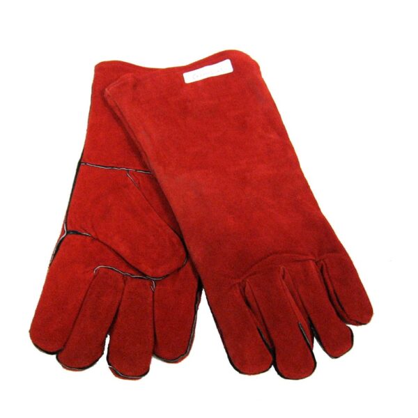 Welding Glove, Made of Cow Split Leather, Size 14inch, Fully Lined